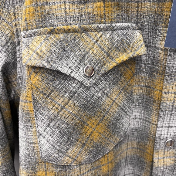 Pendleton CANYON snap 100 % Virgin wool shirt - Picture 5 of 12